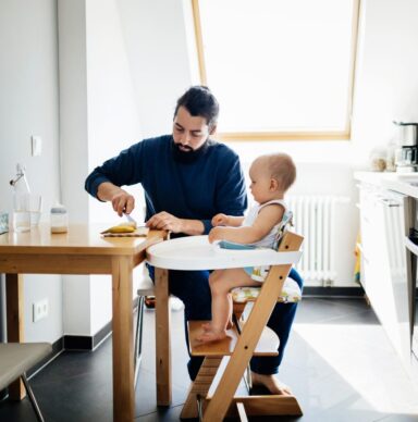 Single parent with child exploring homeownership options with JAAG Properties